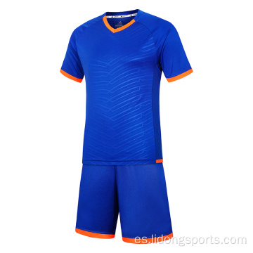 Kit de jersey de fútbol para hombres al por mayor